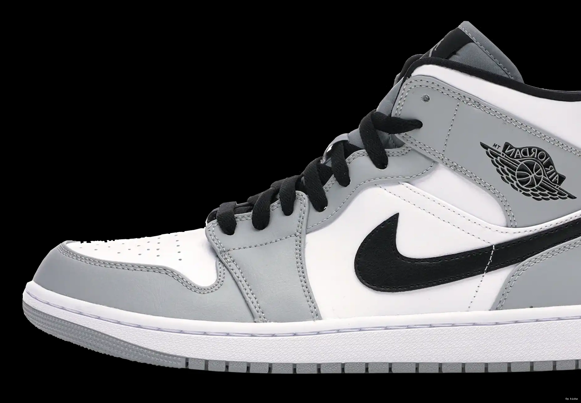 Jordan Smoke Mid 1 Grey Air 0605